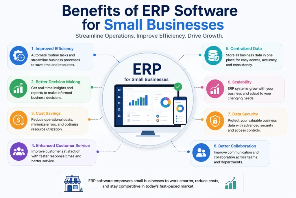 Benefits of ERP Software for Small Businesses
