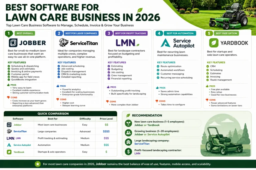 Best Software for Lawn Care Business in 2026 