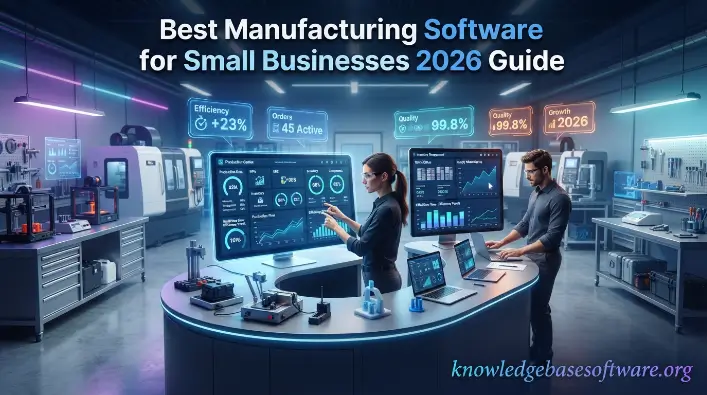 Manufacturing Software for Small Businesses